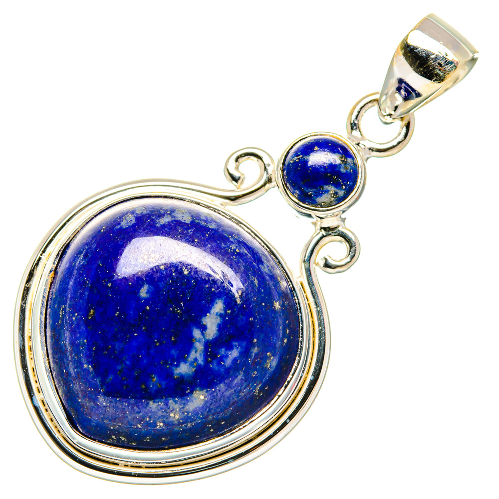 Lapis Lazuli Pendants handcrafted by Anasilvercos - PD26840 - Photo 2