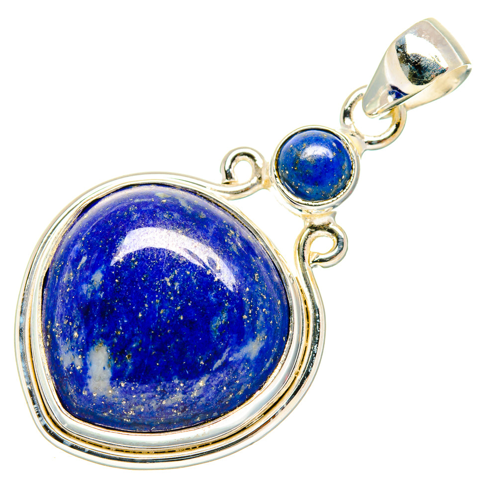 Lapis Lazuli Pendants handcrafted by Anasilvercos - PD26841 - Photo 2