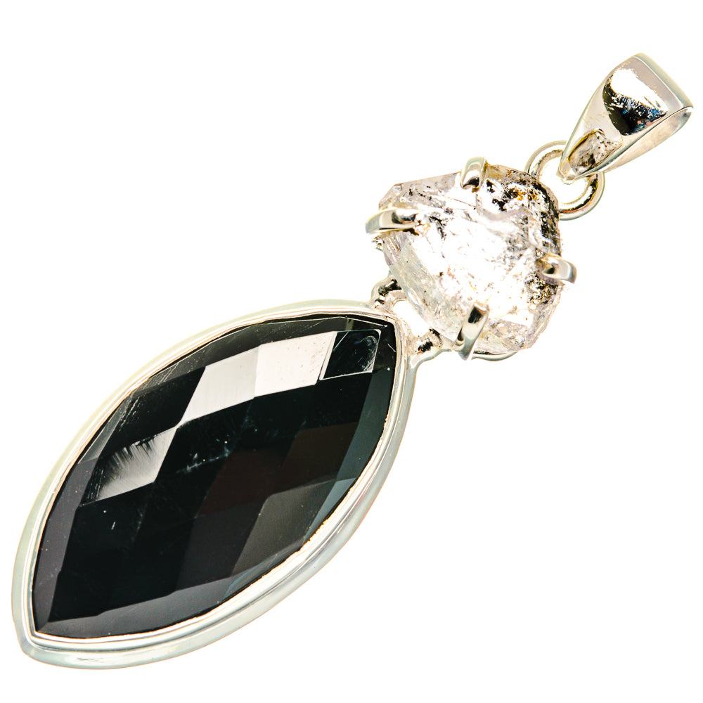 Black Onyx Pendants handcrafted by Anasilvercos - PD26888 - Photo 2