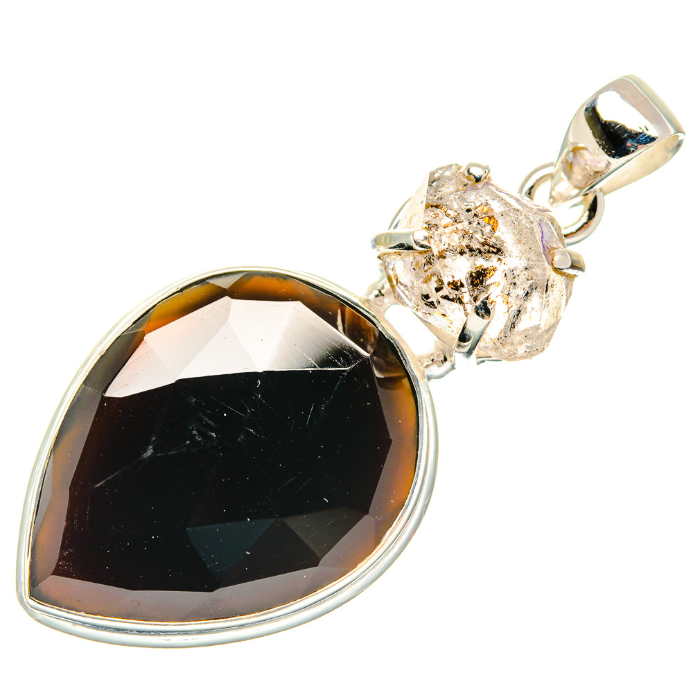 Black Onyx Pendants handcrafted by Anasilvercos - PD26889 - Photo 2