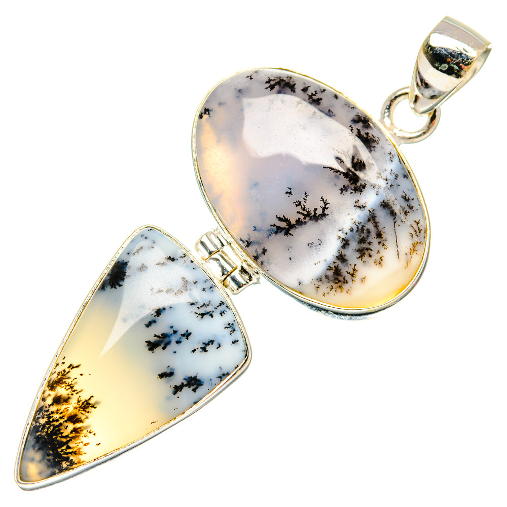 Dendritic Opal Pendants handcrafted by Anasilvercos - PD26899 - Photo 2