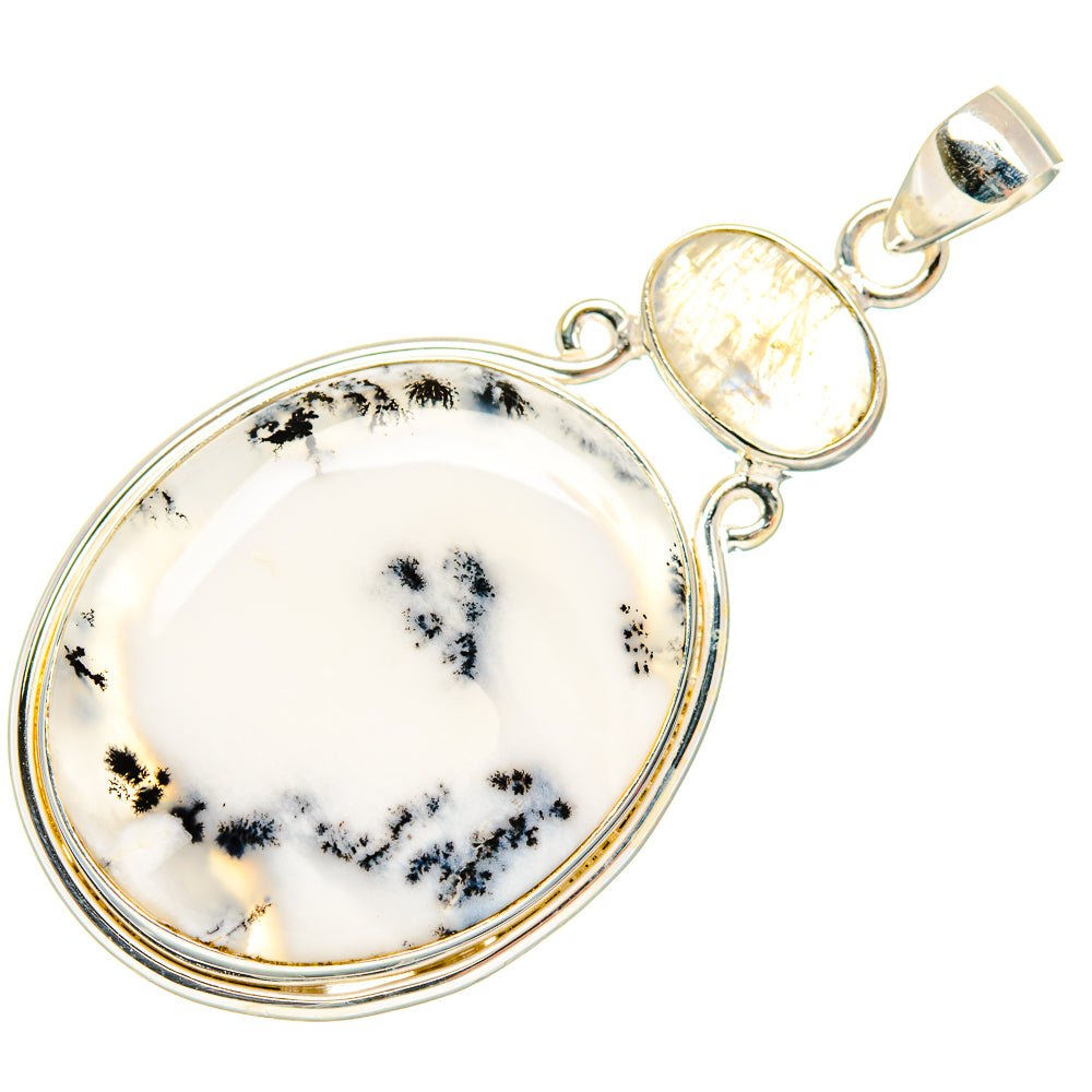 Dendritic Opal Pendants handcrafted by Anasilvercos - PD26900 - Photo 2