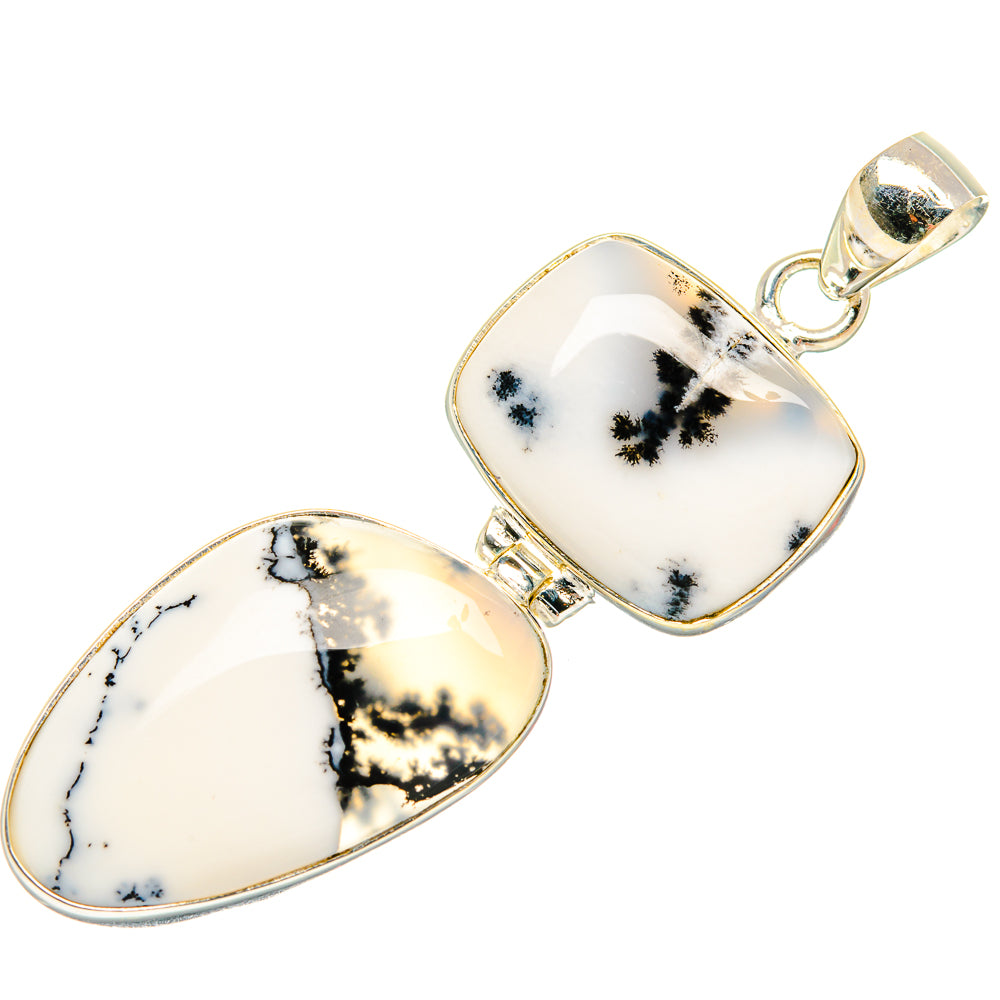 Dendritic Opal Pendants handcrafted by Anasilvercos - PD26901 - Photo 2
