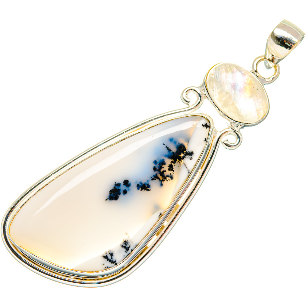 Dendritic Opal Pendants handcrafted by Anasilvercos - PD26905 - Photo 2