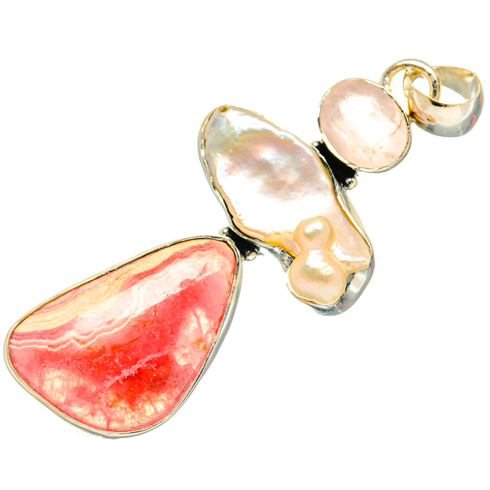 Rhodochrosite Pendants handcrafted by Anasilvercos - PD26908 - Photo 2