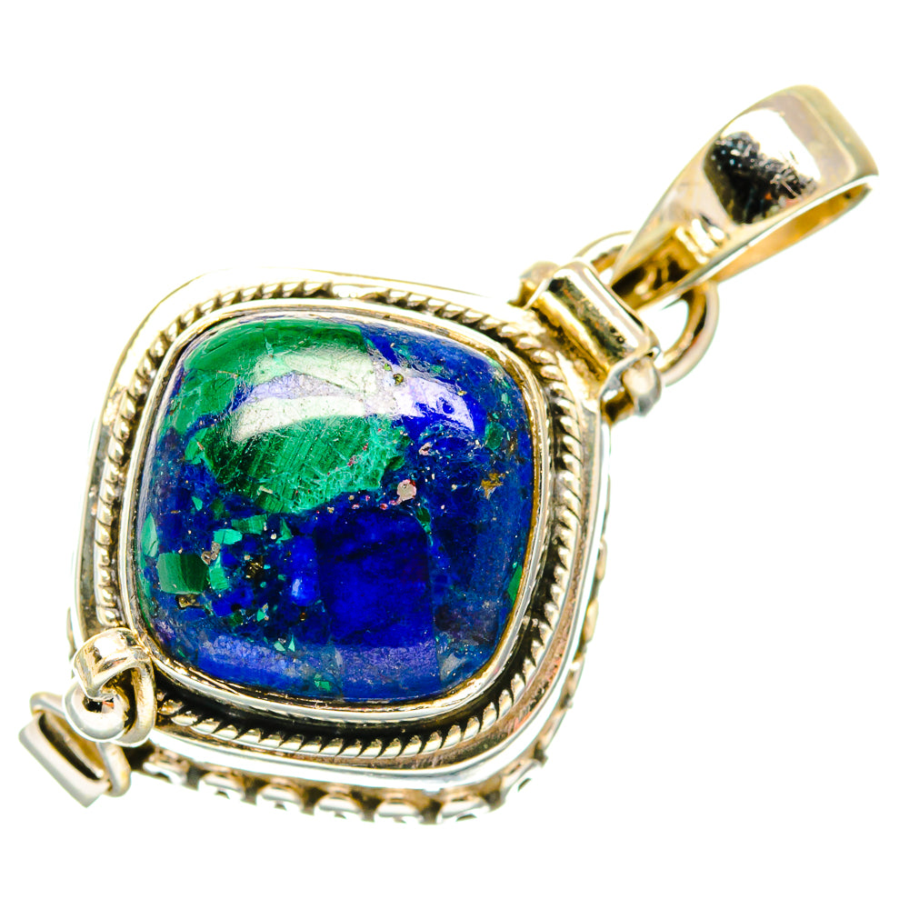Azurite Pendants handcrafted by Anasilvercos - PD26937 - Photo 2