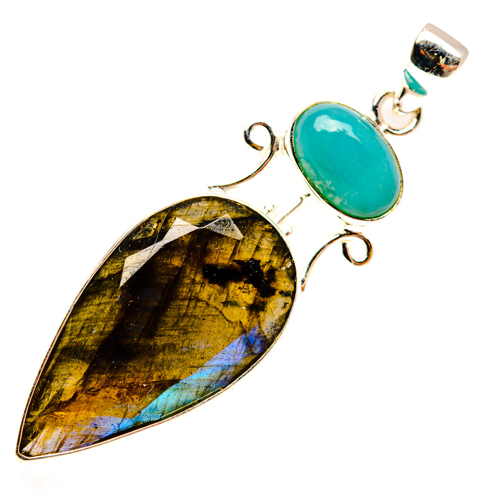 Labradorite Pendants handcrafted by Anasilvercos - PD26954 - Photo 2