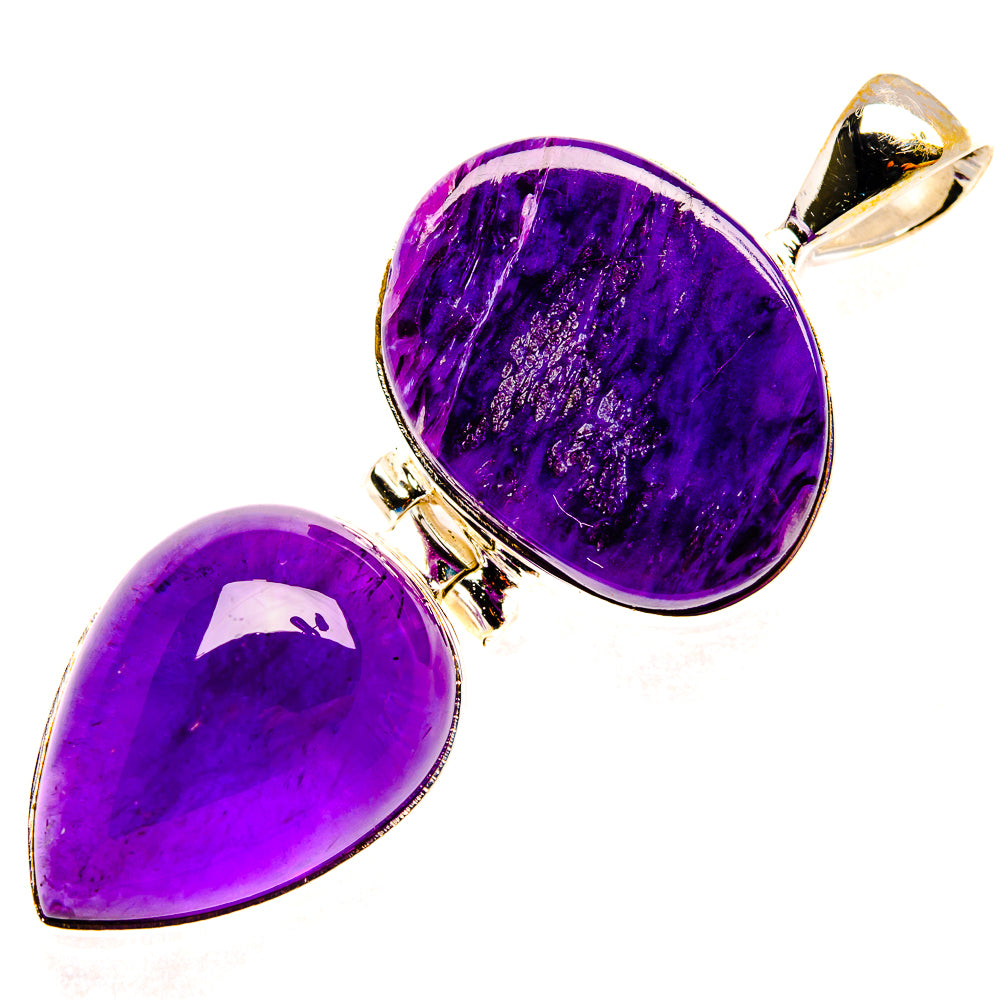Amethyst Pendants handcrafted by Anasilvercos - PD26962 - Photo 2