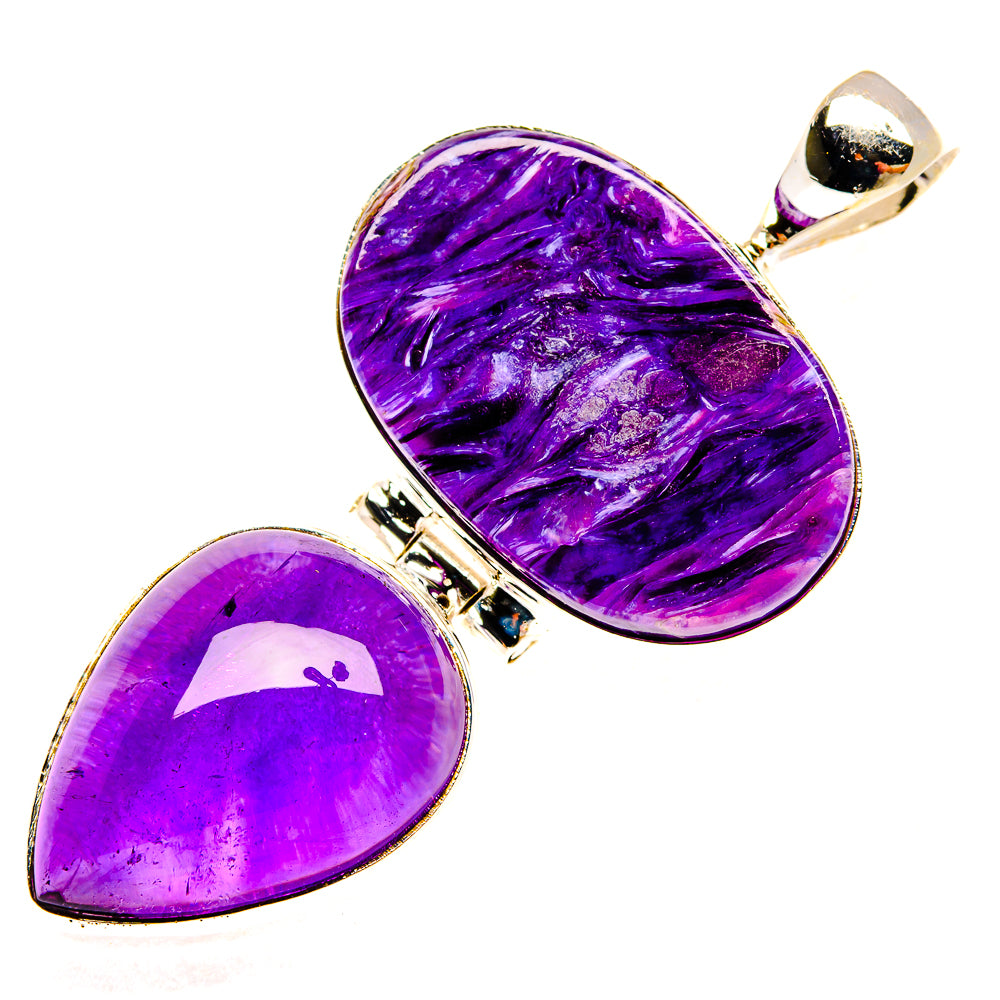 Amethyst Pendants handcrafted by Anasilvercos - PD26965 - Photo 2