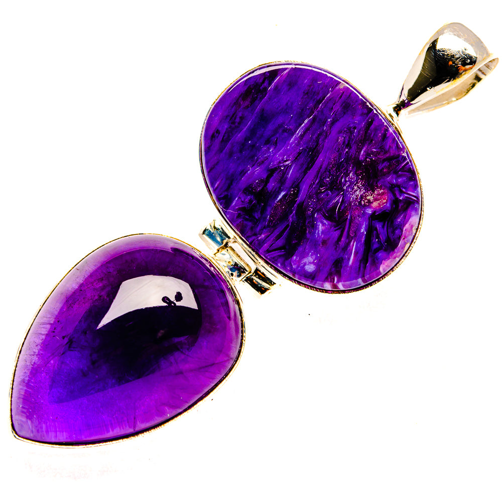 Amethyst Pendants handcrafted by Anasilvercos - PD26967 - Photo 2