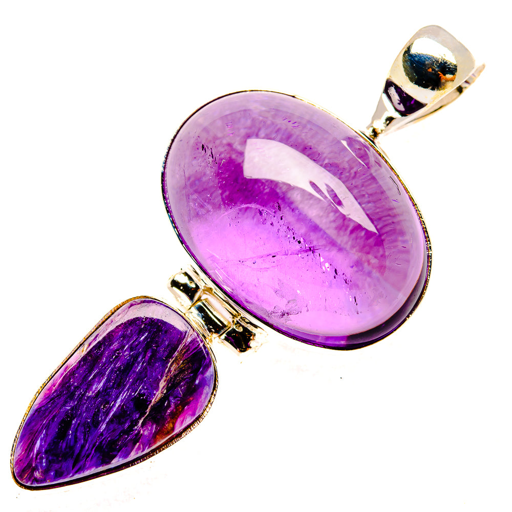 Amethyst Pendants handcrafted by Anasilvercos - PD26968 - Photo 2