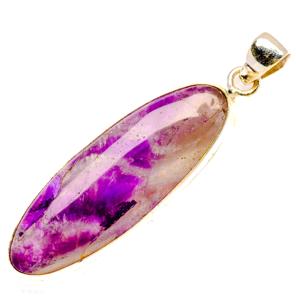 Chevron Amethyst Pendants handcrafted by Anasilvercos - PD26971 - Photo 2