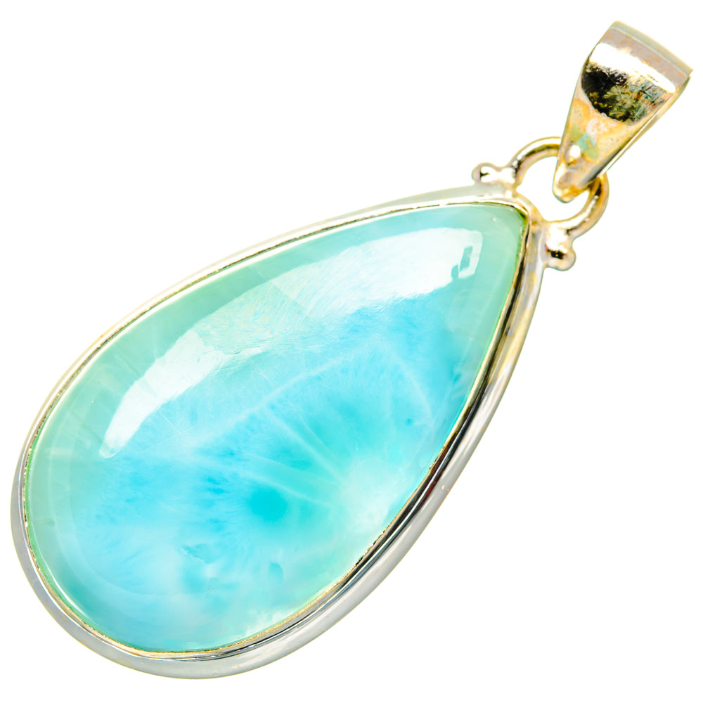 Larimar Pendants handcrafted by Anasilvercos - PD26976 - Photo 2