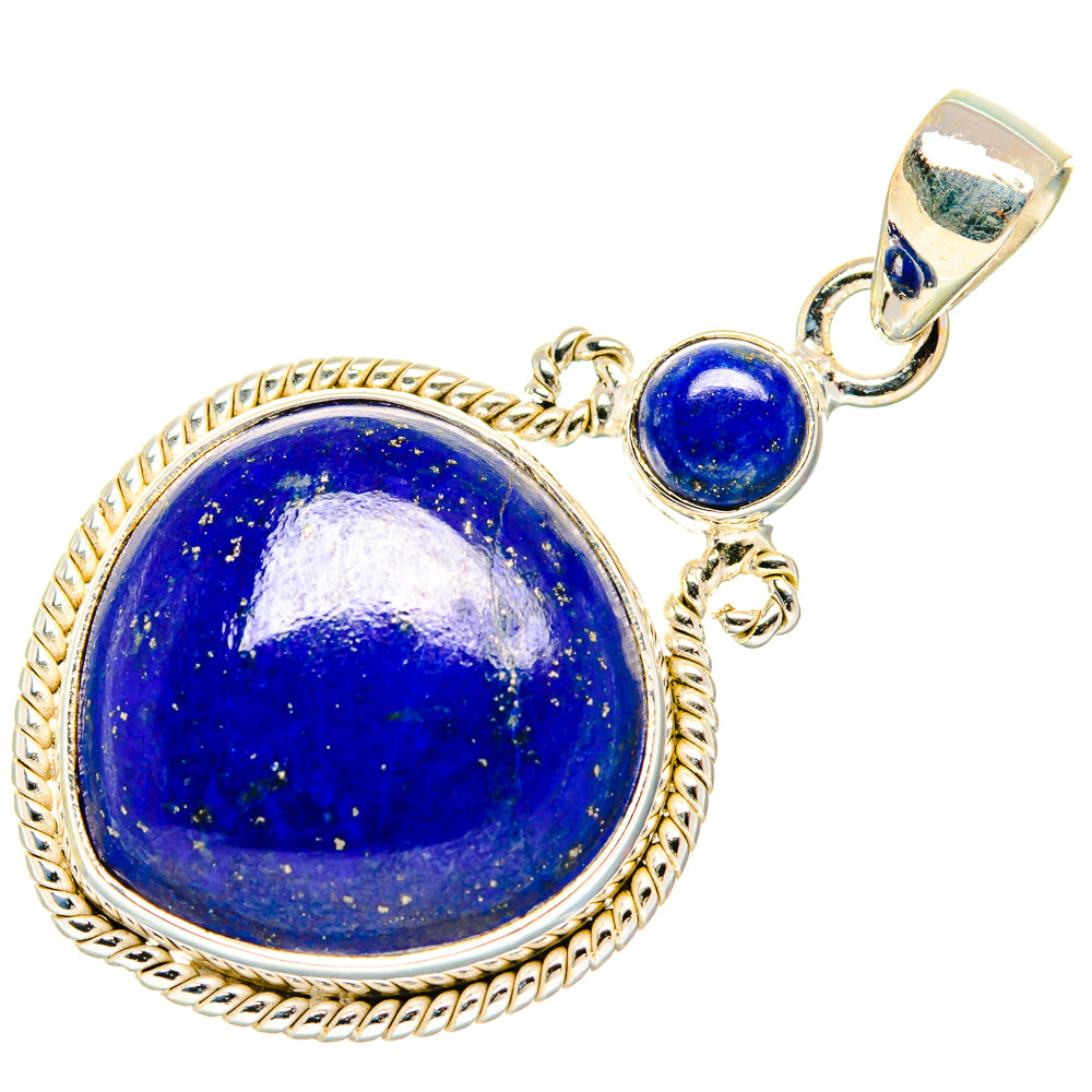 Lapis Lazuli Pendants handcrafted by Anasilvercos - PD26988 - Photo 2