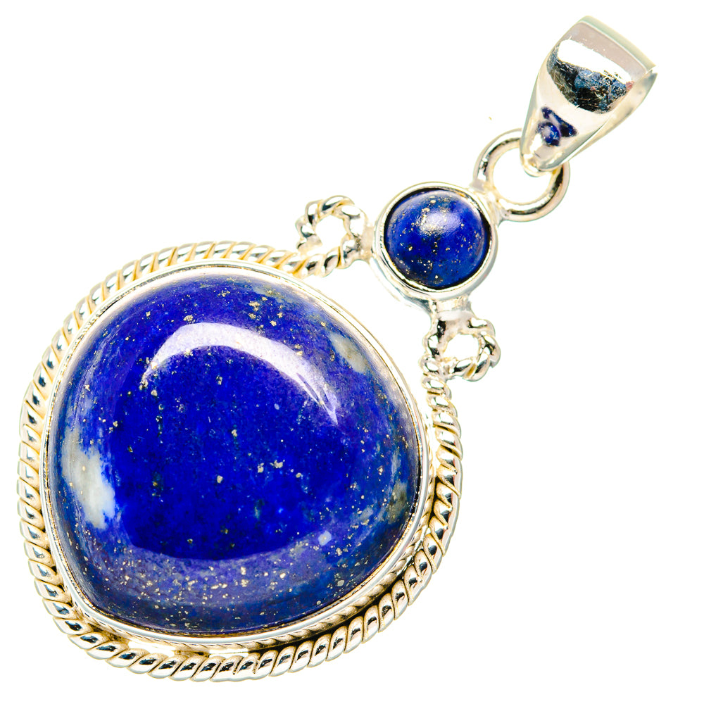 Lapis Lazuli Pendants handcrafted by Anasilvercos - PD26992 - Photo 2