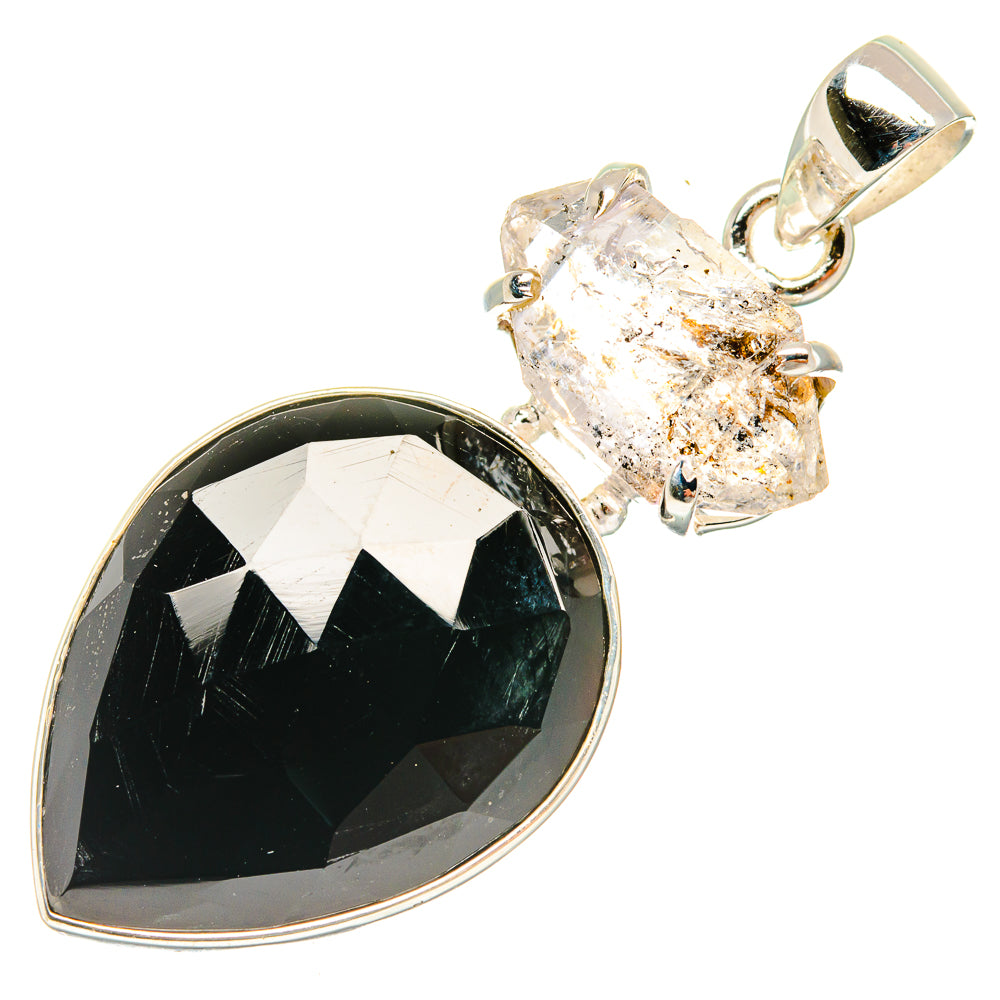 Black Onyx Pendants handcrafted by Anasilvercos - PD26999 - Photo 2