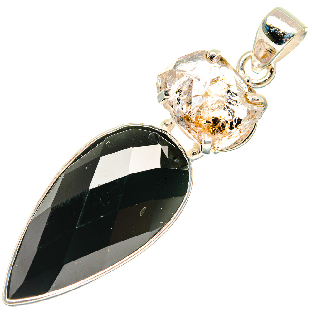 Black Onyx Pendants handcrafted by Anasilvercos - PD27000 - Photo 2