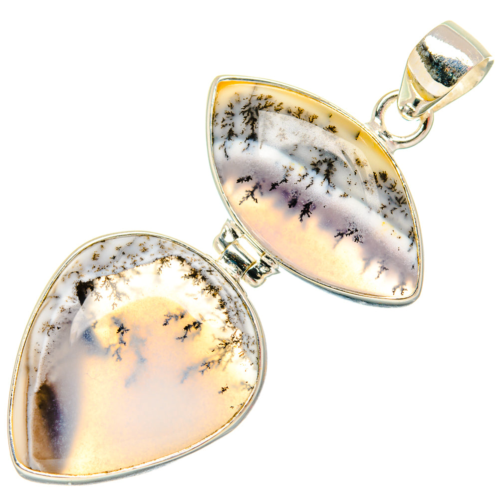 Dendritic Opal Pendants handcrafted by Anasilvercos - PD27017 - Photo 2