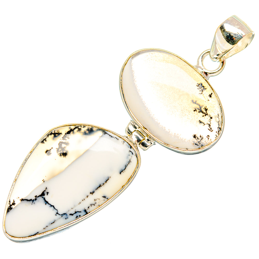 Dendritic Opal Pendants handcrafted by Anasilvercos - PD27020 - Photo 2