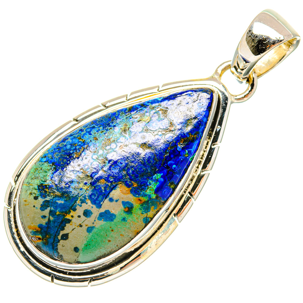 Azurite Pendants handcrafted by Anasilvercos - PD27064 - Photo 2
