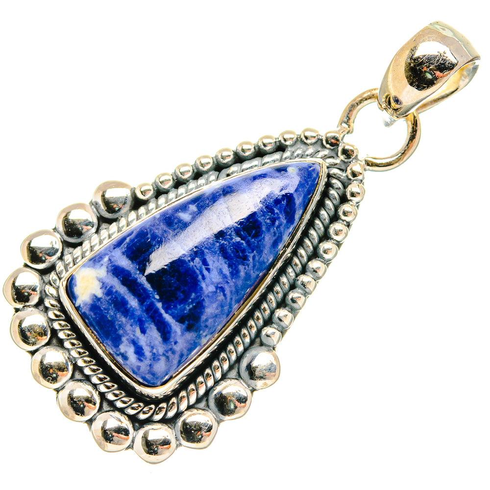 Sodalite Pendants handcrafted by Anasilvercos - PD27065 - Photo 2