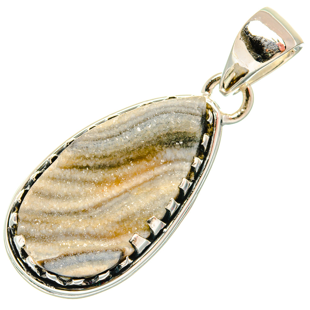 Desert Druzy Pendants handcrafted by Anasilvercos - PD27069 - Photo 2