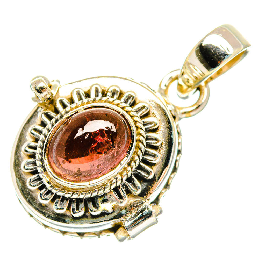 Pink Tourmaline Pendants handcrafted by Anasilvercos - PD27082 - Photo 2