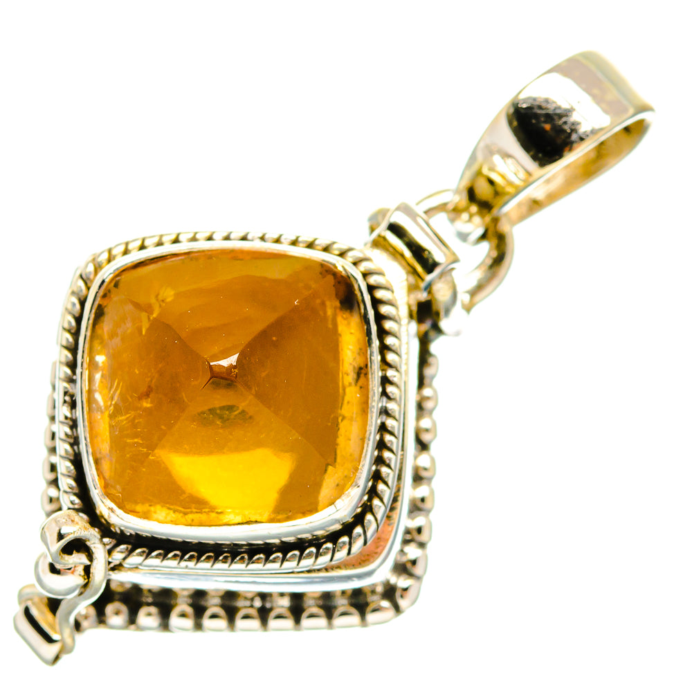 Citrine Pendants handcrafted by Anasilvercos - PD27084 - Photo 2