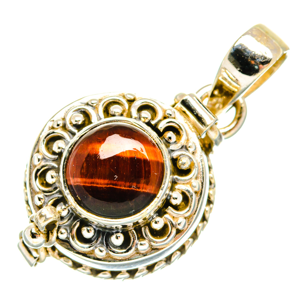 Red Tiger Eye Pendants handcrafted by Anasilvercos - PD27089 - Photo 2