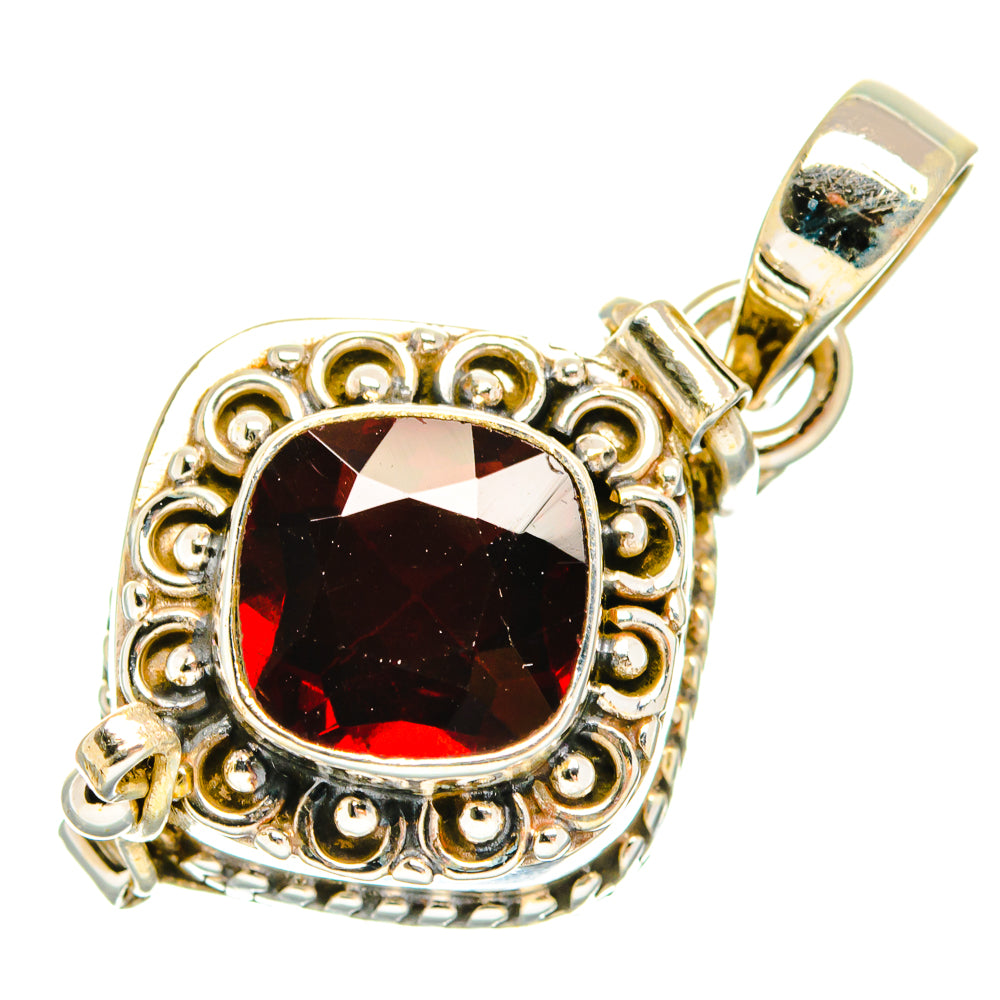Garnet Pendants handcrafted by Anasilvercos - PD27098 - Photo 2