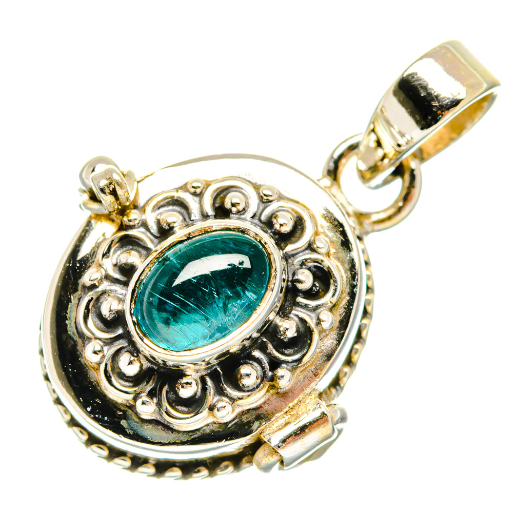 Blue Fluorite Pendants handcrafted by Anasilvercos - PD27104 - Photo 2