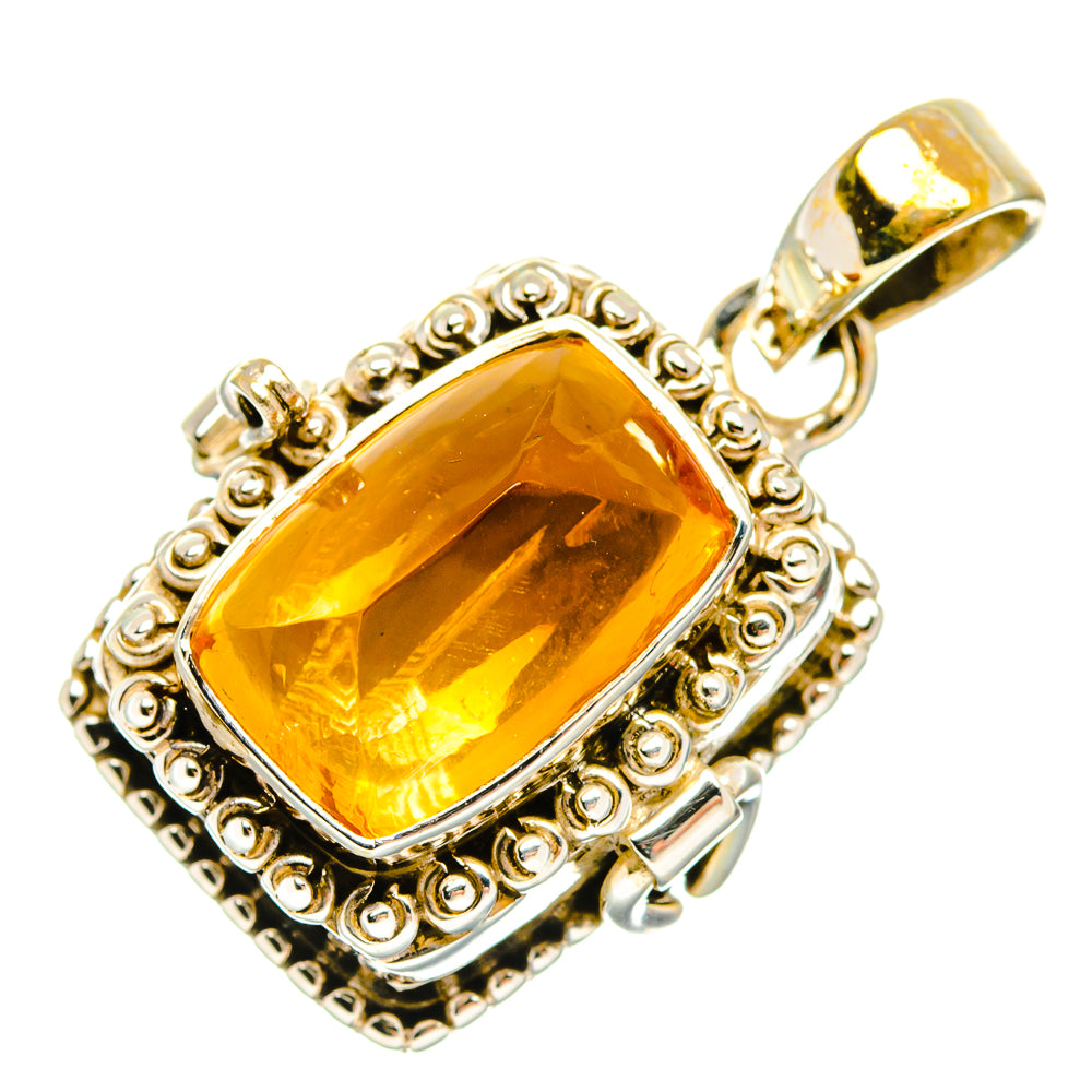 Citrine Pendants handcrafted by Anasilvercos - PD27113 - Photo 2