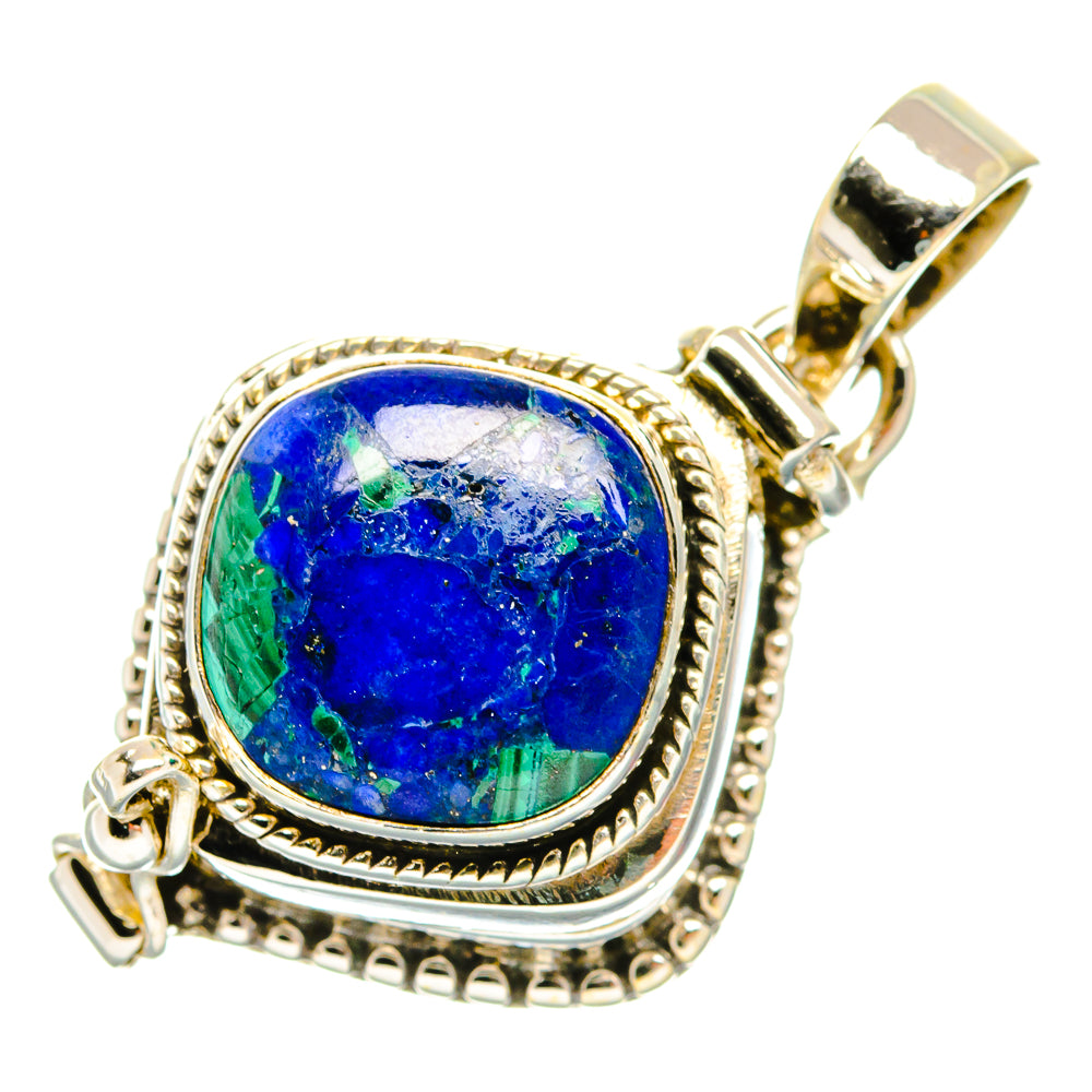 Azurite Pendants handcrafted by Anasilvercos - PD27122 - Photo 2