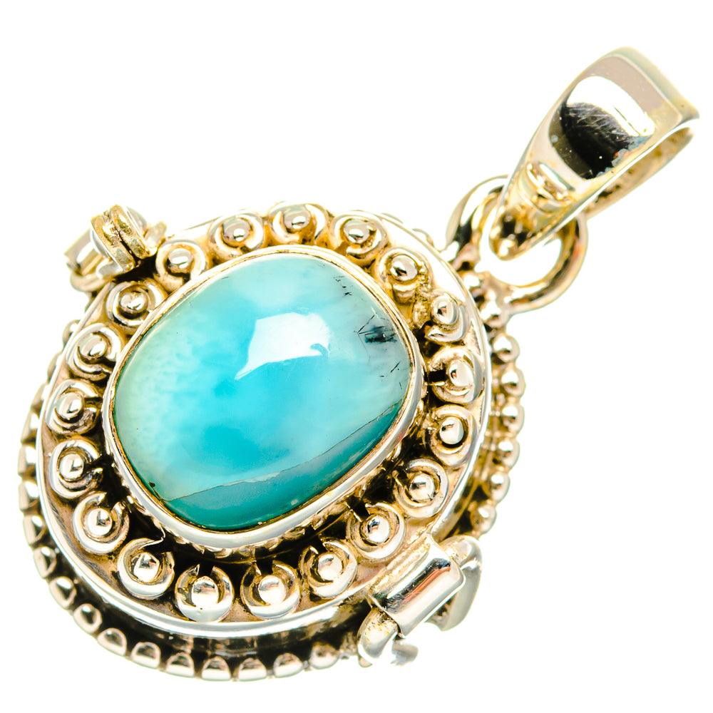 Larimar Pendants handcrafted by Anasilvercos - PD27125 - Photo 2