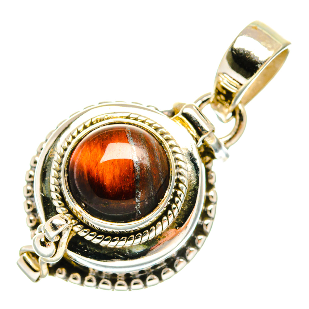 Red Tiger Eye Pendants handcrafted by Anasilvercos - PD27132 - Photo 2