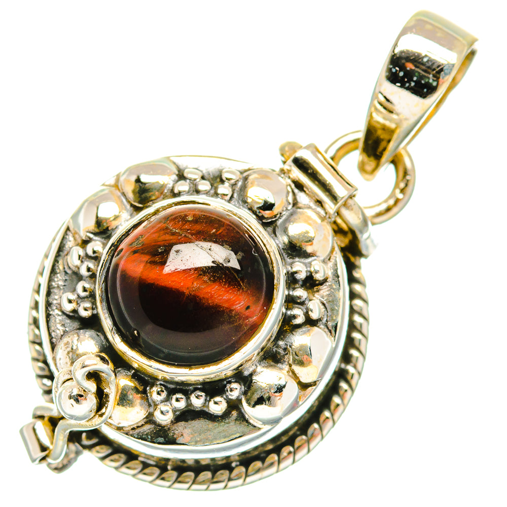 Red Tiger Eye Pendants handcrafted by Anasilvercos - PD27135 - Photo 2