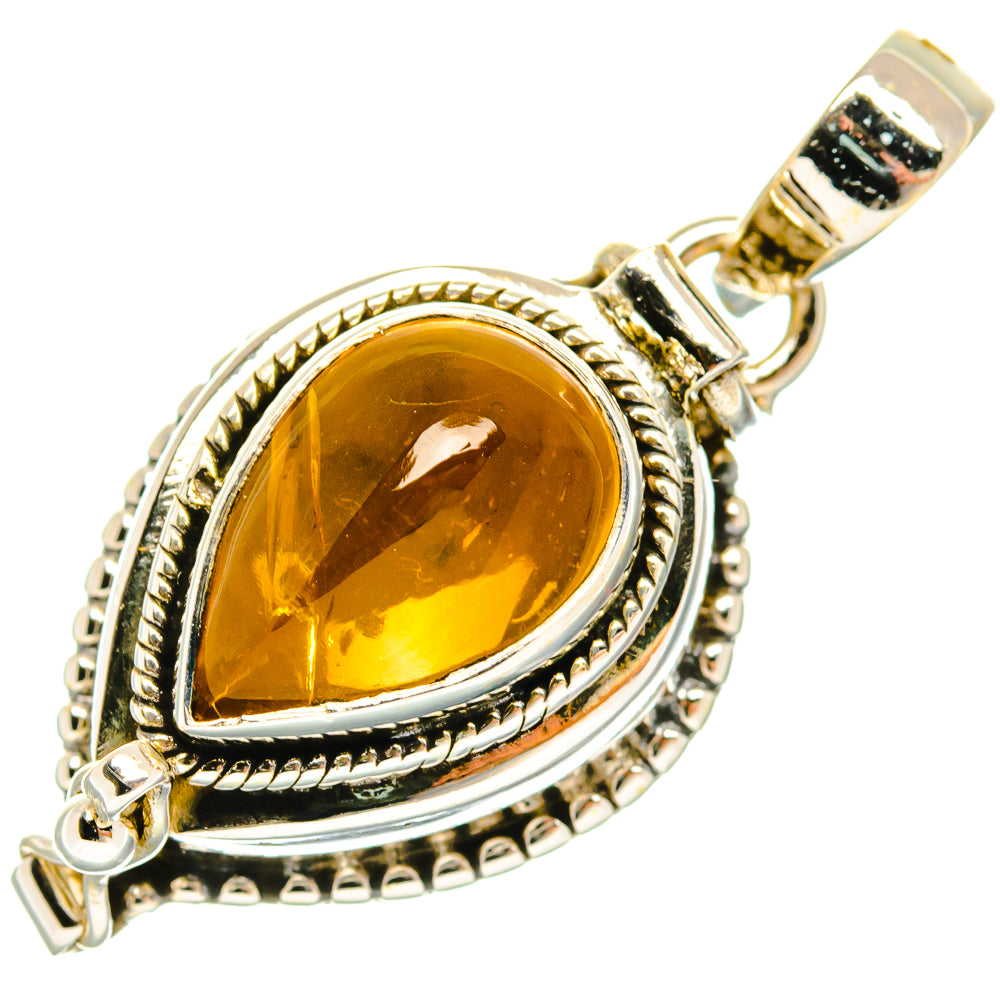 Citrine Pendants handcrafted by Anasilvercos - PD27136 - Photo 2