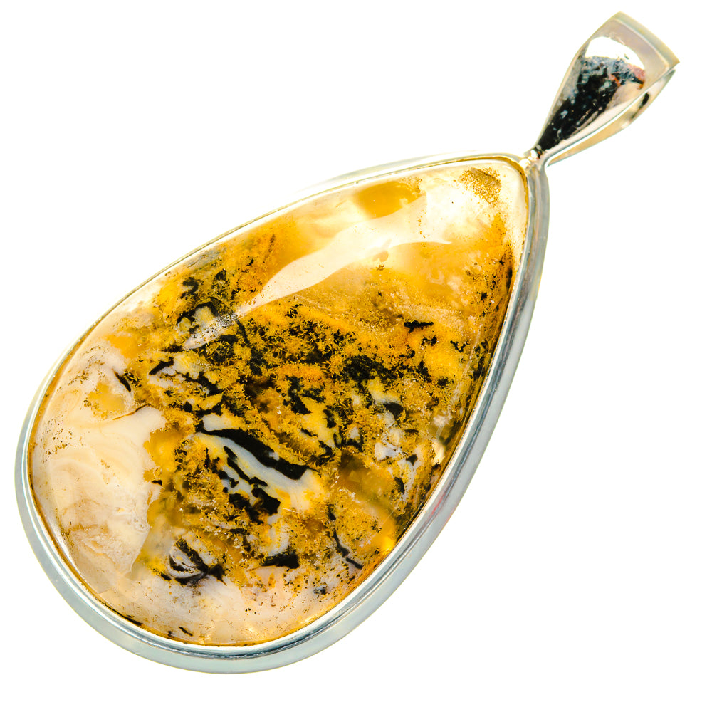 Plume Agate Pendants handcrafted by Anasilvercos - PD27146 - Photo 2