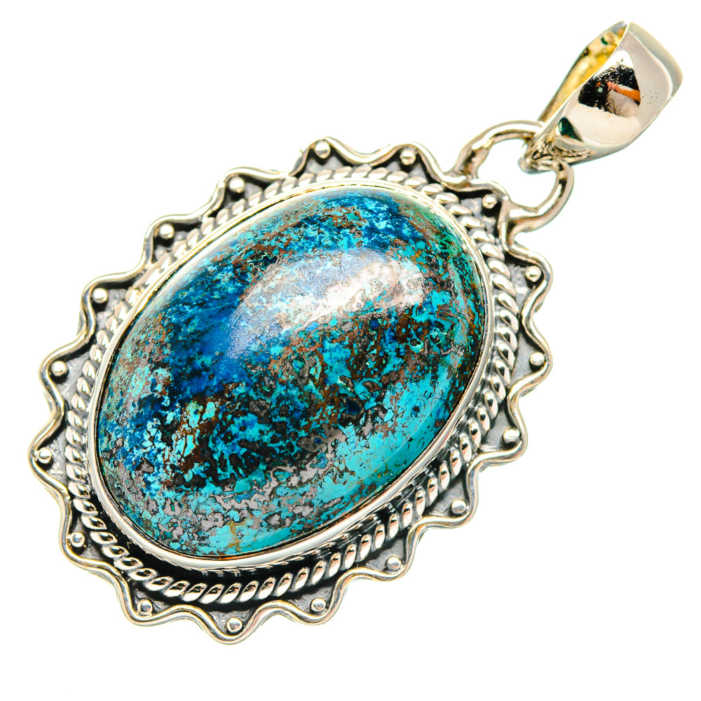 Shattuckite Pendants handcrafted by Anasilvercos - PD27152 - Photo 2