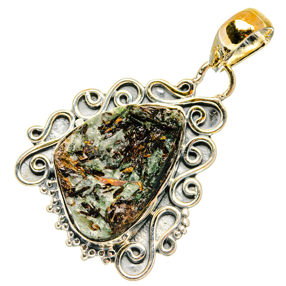 Astrophyllite Pendants handcrafted by Anasilvercos - PD27153 - Photo 2