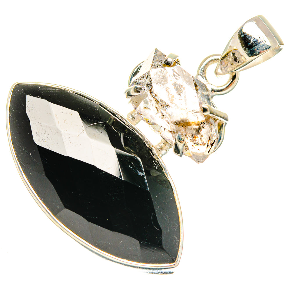 Black Onyx Pendants handcrafted by Anasilvercos - PD27160 - Photo 2