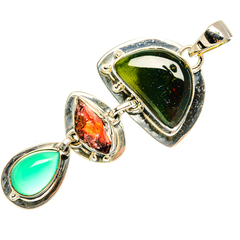 Bloodstone Pendants handcrafted by Anasilvercos - PD27216 - Photo 2