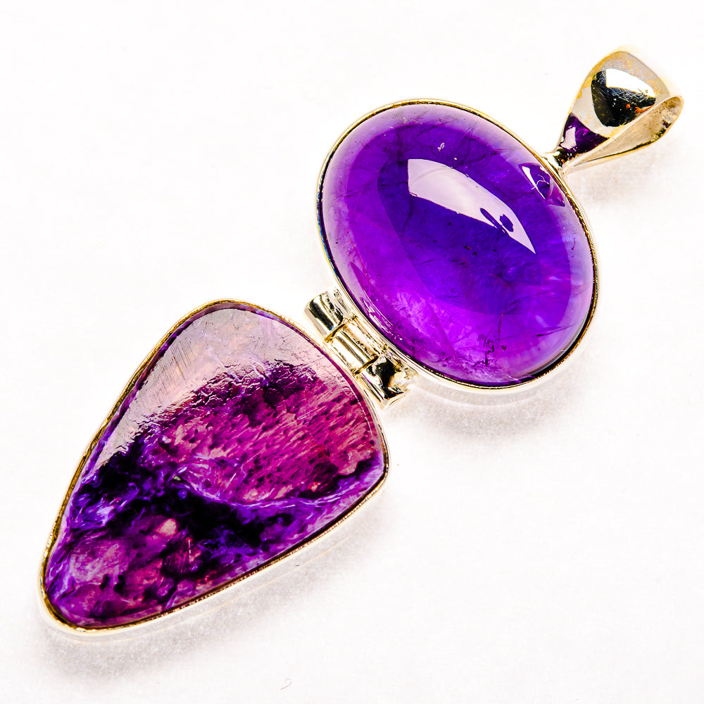 Charoite Pendants handcrafted by Anasilvercos - PD27222 - Photo 2