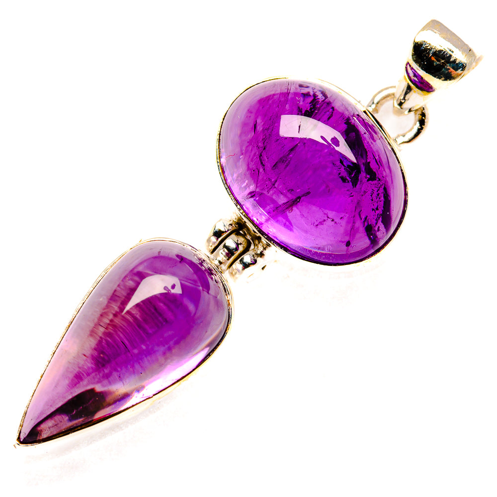 Amethyst Pendants handcrafted by Anasilvercos - PD27226 - Photo 2