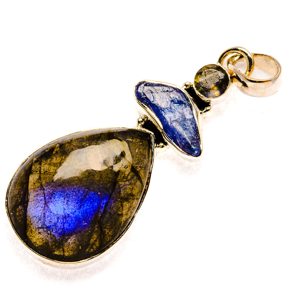 Labradorite Pendants handcrafted by Anasilvercos - PD27244 - Photo 2