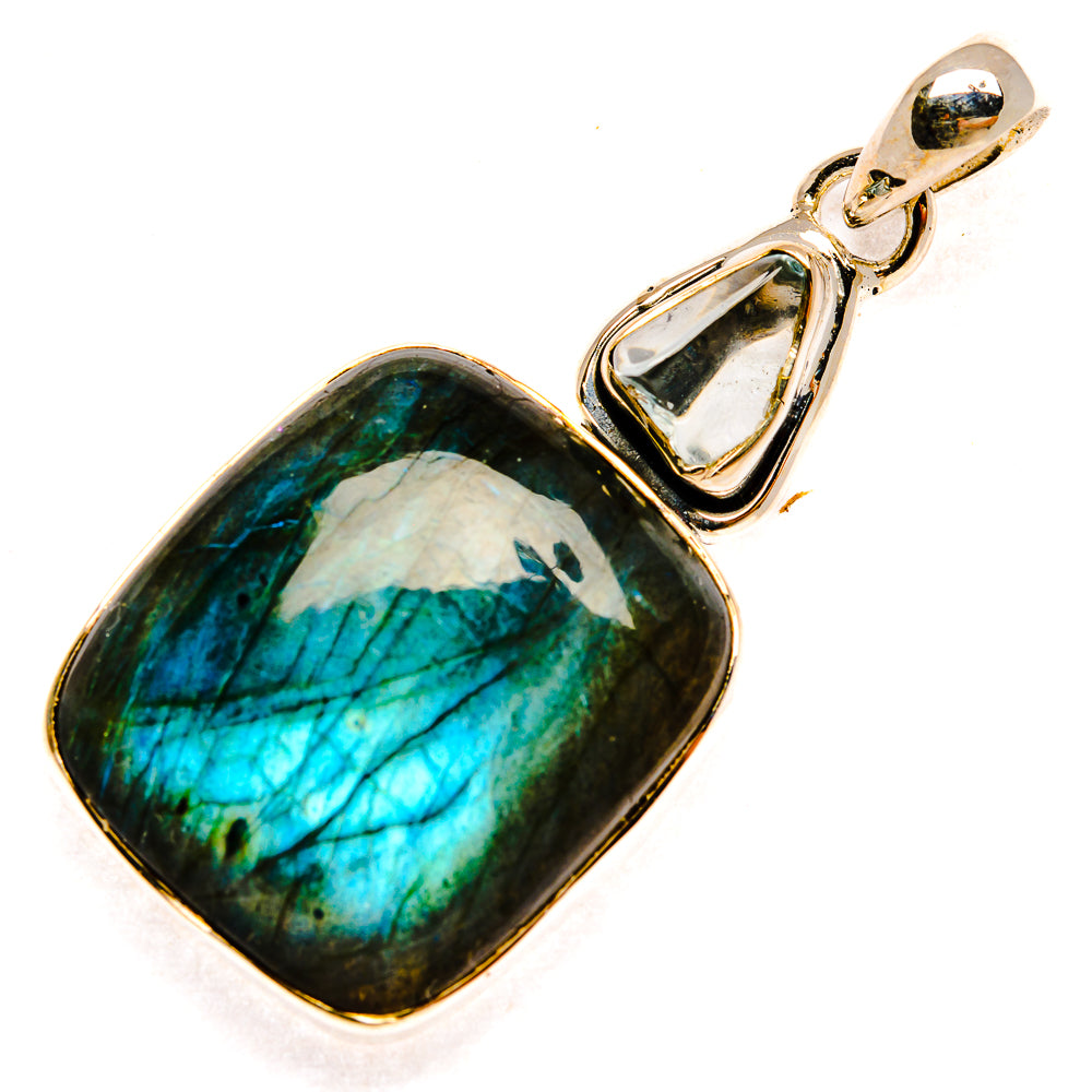 Labradorite Pendants handcrafted by Anasilvercos - PD27245 - Photo 2