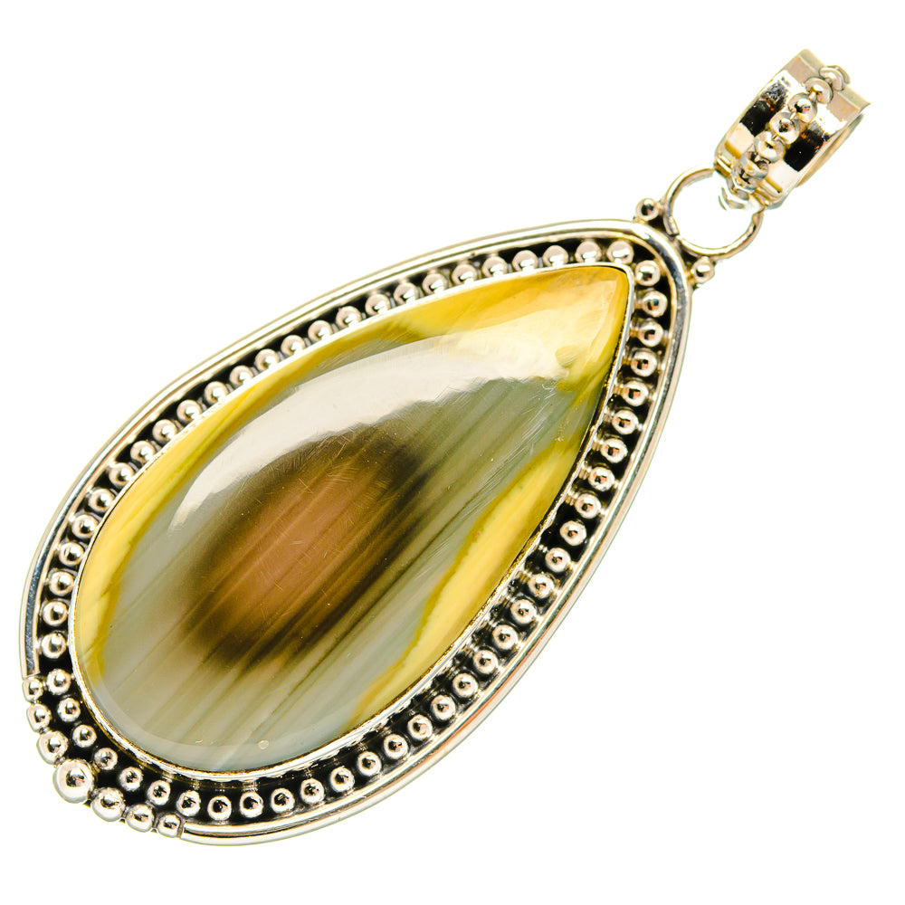 Polychrome Jasper Pendants handcrafted by Anasilvercos - PD27286 - Photo 2