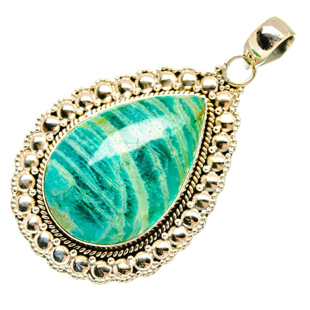 Amazonite Pendants handcrafted by Anasilvercos - PD27287 - Photo 2
