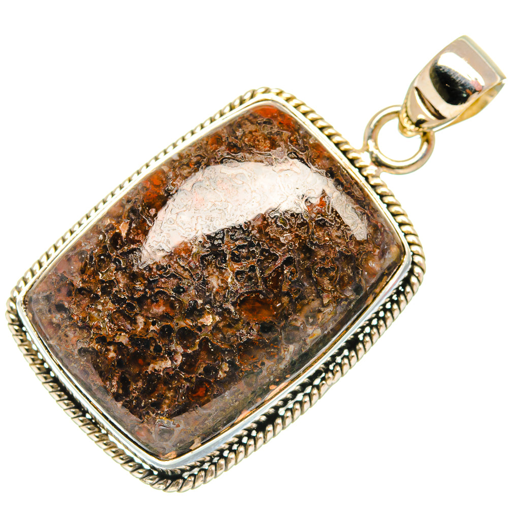 Dinosaur Bone Pendants handcrafted by Anasilvercos - PD27301 - Photo 2