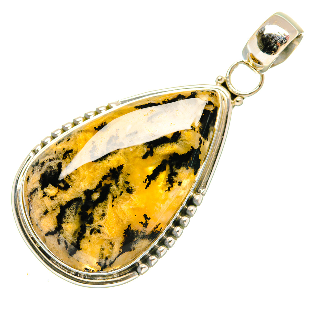 Plume Agate Pendants handcrafted by Anasilvercos - PD27309 - Photo 2